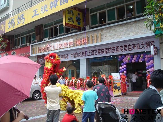 東莞艾萊依家紡店盛大啟航