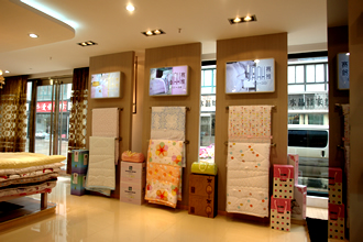 賽雅家紡終端門店展示(一)