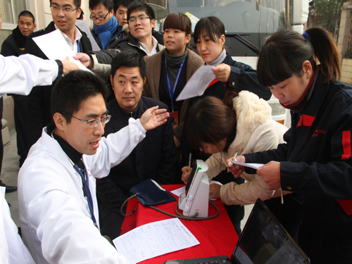 盛宇集團組織員工義務獻血一萬多毫升