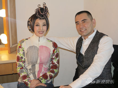 劉曉慶"風華絕代"回京李瑞英捧場